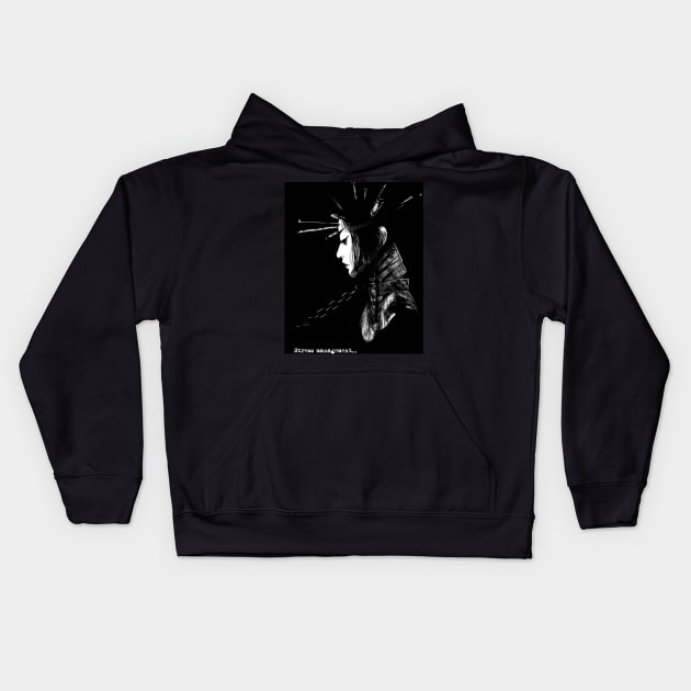 Stress Management Kids Hoodie by MaliceGhoul